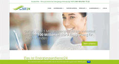 Desktop Screenshot of energiespardienst24.de